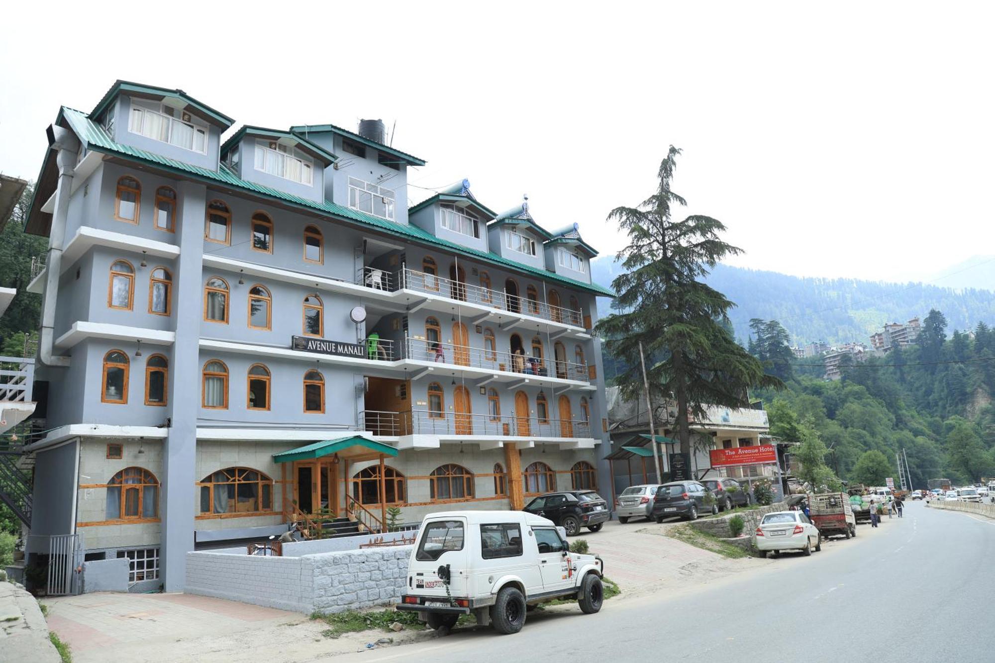 The Avenue Hotel , Manali A River Side Hotel Екстериор снимка